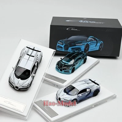 LJM 1/64 Bugatti chiron Ceramic Dragon Car Model Resin Diecast Gifts Ornaments - Image 1 of 4