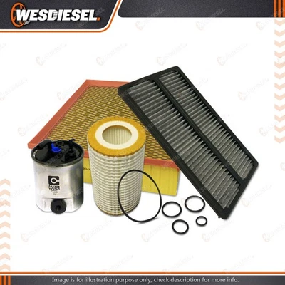 Wesfil Filter Service Kit fits Mercedes Benz Vito 112CDi 638 2.1L 01-04 With WSC - image 1 of 2