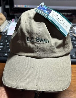 Gorra de béisbol LL Bean Pathfinder para hombre con luz LED con correa y correa tostada #TP NUEVA Foto 1 de 4
