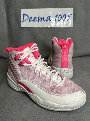 Air Jordan 12 Retro GS 'Rosa Ártico' 510815 101 - Talla 4Y Foto 1 de 4