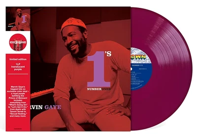 Marvin Gaye - Number 1s Ones - Exclusive Purple Vinyl LP Sexual Healing Rare NEW - Image 1 of 4