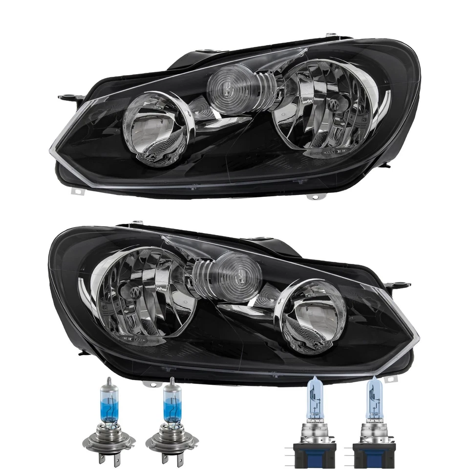 Phare Gauche Droit Set Pour VW Golf 5 VI 5K1 517 AJ5 1,2-2,0 Bj 2008-2016 - Photo 1/1