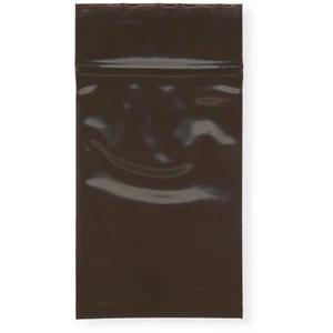 Plymor 2" x 3", 3 Mil Amber UV Zipper Reclosable Plastic Bags - Picture 1 of 4