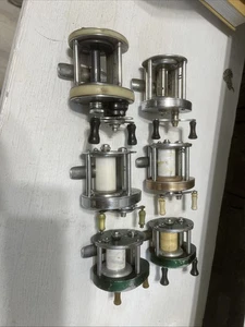 6 Vintage Shakespeare Fishing Reel Reels Lot Lots For Collection Or Parts - Picture 1 of 16