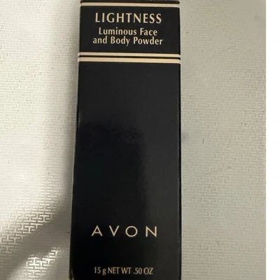 Avon Lightness Luminous Face and Body Powder Vintage Makeup 0.5 oz - Image 1 of 4