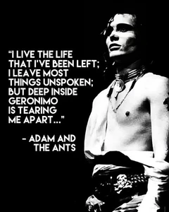 Adam And The Ants A3 A4 Print Poster Album Unframed - Bild 1 von 1