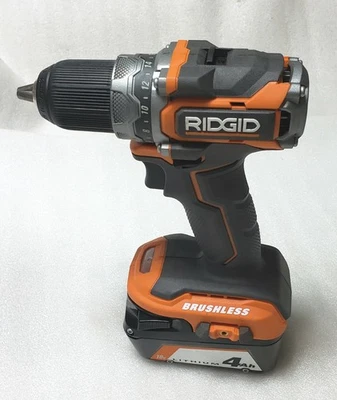 N£W Ridgid R8701  18V Cordless Keyless Chuck Drill w/ N£W 4.0Ah Li-ion Battery - Image 1 of 4