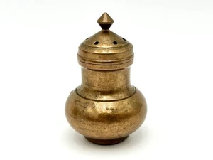 Vintage Brass Salt OR Pepper Shaker - Picture 1 of 2