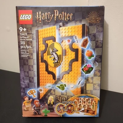 LEGO 76412 Harry Potter: Banner da Casa da Lufa-Lufa - Cedric Diggory Hogwarts NOVO - Imagem 1 de 4