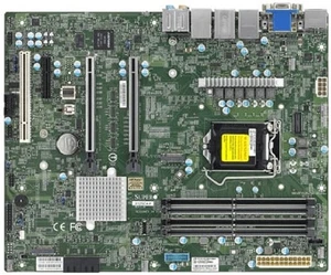 SUPERMICRO X12SCA-F LGA1200 Intel W480 DDR4 M.2 ATX Server Motherboard BULK - Picture 1 of 1