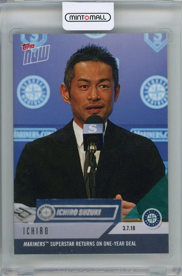 2018 Topps Now St-8 Ichiro - Image 1 of 2
