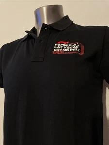 F1 Formel 1 Las Vegas Grand Prix Racing 2023 schwarz Poloshirt Herren M - Bild 1 von 8