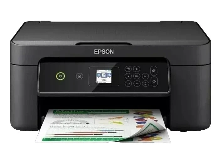 Epson Printer Expression Home XP-3205 All-in-One Colour Inkjet Wireless - Black - Image 1 of 4
