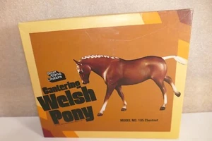 Vintage Breyer Chestnut Cantering Welsh Pony #105 W/ Original Box - Picture 1 of 24