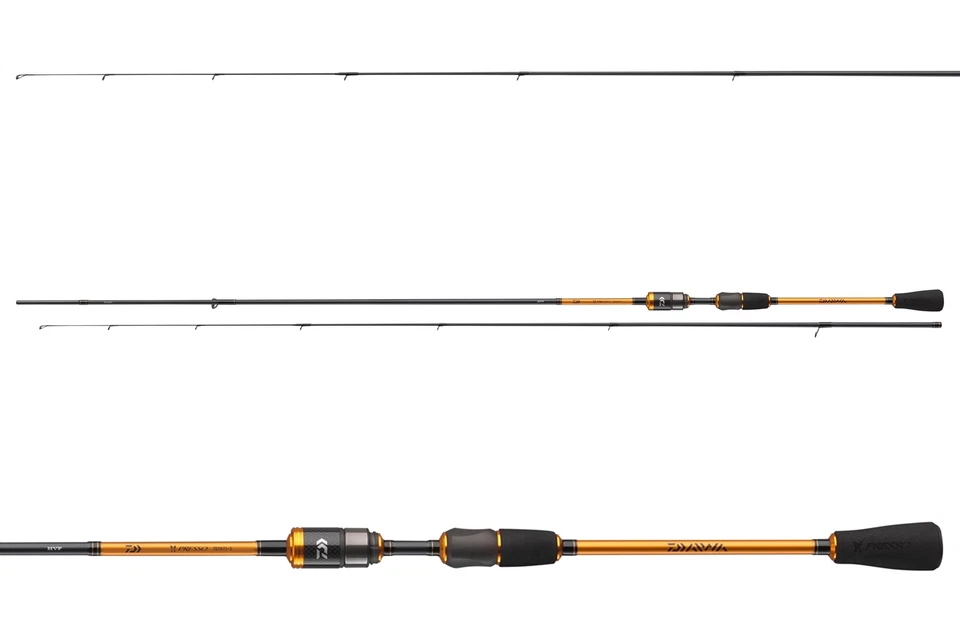 DAIWA PRESSO TROUT SPIN, 2 parti, Canna Da Spinning Alla Trota - Immagine 1 di 1