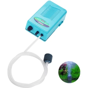 1PCS Portable Aquarium Fish Tank Air Pump Aerator Oxygen New Battery Air Pump - Picture 1 of 3