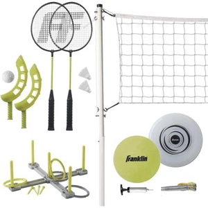 Franklin Fun 5 Combo Set - Badminton / Volleyball / Games / Fun - Picture 1 of 1