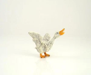 Franz Bergmann Vienna Brass GOOSE Cold Painted Bird Bergman Bronze Austria - Picture 1 of 4