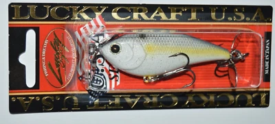 Lucky Craft Kelly J Flotante Doble Propulsión Cebo 2.75" Sexy Chartreuse Shad Foto 1 de 2