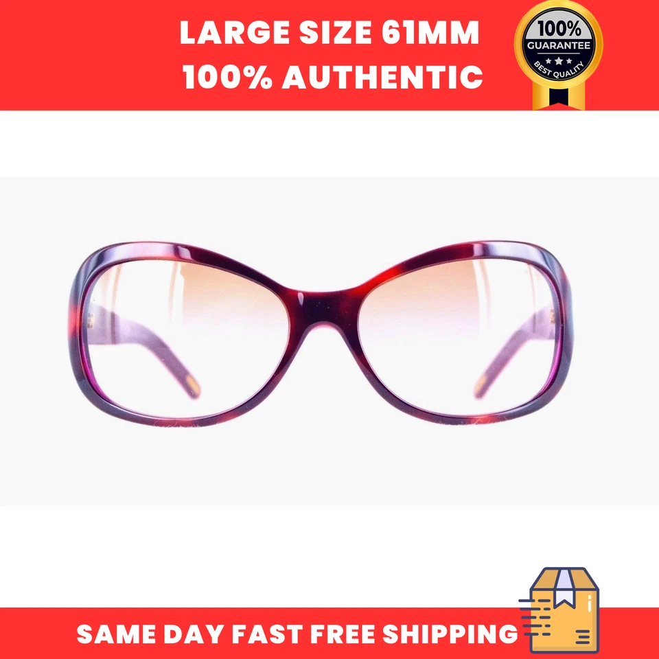 Gafas de sol Ralph Lauren para mujer RA5109A 866/14 2N rojo cuadrado marrón degradado 61 mm Foto 1 de 1