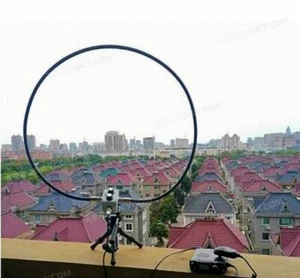 BH5HDE QRP Antena de bucle magnético onda corta HORMIT HF radio walkie talkie radio - Imagen 1 de 6