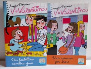 Lotto 2 libri serie V-Valentina di A. Petrosino; ed. Piemme - Foto 1 di 3