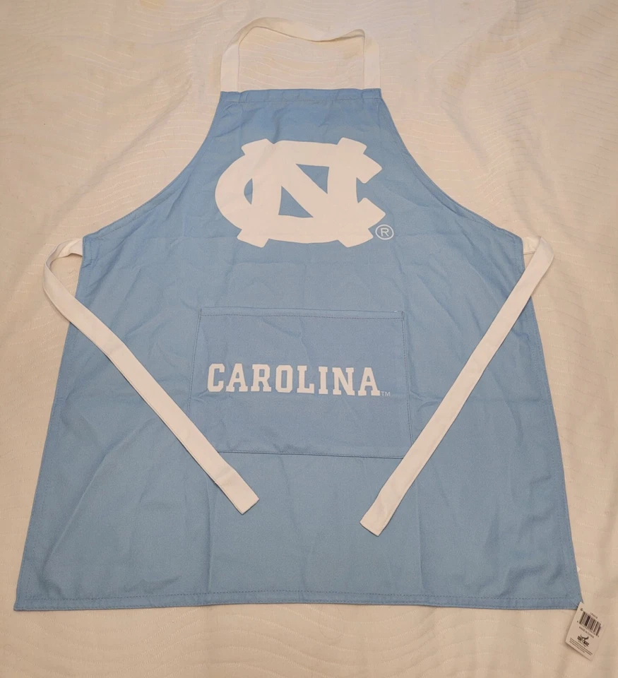North Carolina Tar Heels Apron Pocket Grilling Tailgate  25" W x 34.5"L - Image 1 of 1