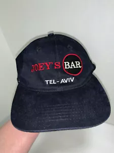 Gorra de béisbol negro con costuras rojas y blancas JOEY'S BAR TEL-AVIV - Imagen 1 de 7