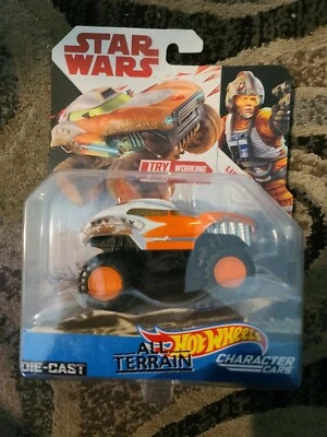 STAR WARS HOT WHEELS LUKE SKYWALKER TODO TERRENO PERSONAJES COCHES ÚLTIMO JEDI DIFÍCIL DE ENCONTRAR Foto 1 de 2