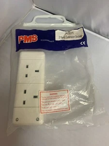 PRESA DI PROLUNGA 2 BANDE CONNETTORI ELETTRICI - PL09171 NUOVO - Foto 1 di 1