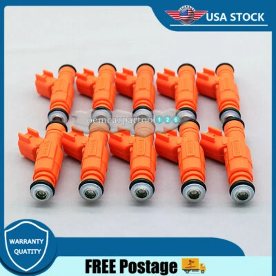 Inyector de combustible 10 piezas para Ford F-250 F-350 F-450 F-550 Super Duty 2000-04 6,8 L V10 Foto 1 de 4