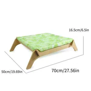 Letto Amock Alto Interno Calmante Caldo Morbido Elegante Gatto/Cane 70cmx50cm - Foto 1 di 9