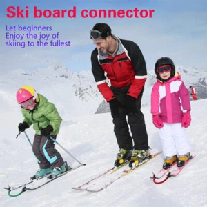 Connector For Beginner'S Snowboard, Double Board Snowboard Holder - Picture 1 of 19