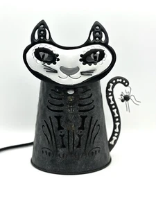 Scentsy Stövchen sehr abergläubisch gruselig schwarze Katze Halloween - Bild 1 von 8