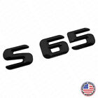 14-17 S 65 AMG Letter 3D Emblem Trunk Logo Nameplate Badge Decorate Gloss Black Mercedes-Benz Sprinter
