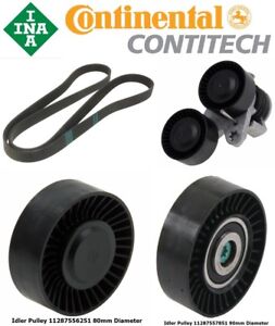 INA + Contitech Drive Belt Kit BMW 135i 08-10, 335i/xi/xDrive 07-10, 335is 11-13