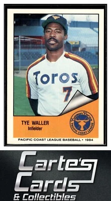 Ty Waller 1984 Cramer Pacific Coast League #60  Tucson Toros UER - Image 1 of 2