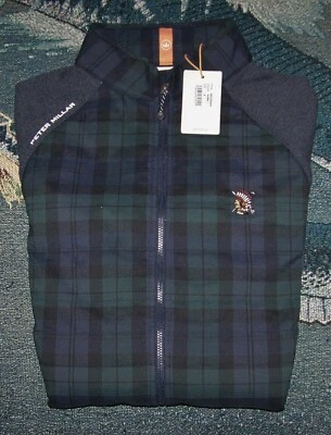 NEW PETER MILLAR Hybrid Fleece Jacket Sweater Shirt SHINNECOCK HILLS GOLF CLUB S - Image 1 of 4