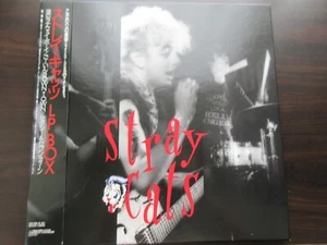 Stray Cats LP Box Japan Promo 3 Vinyl w Gretsch Guitar Sticker Brian Setzer BVJA - Picture 1 of 12