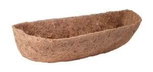 LAVZAN 1Pc 48 inch Window Basket Liners,Pre-Formed Replacement Trough Coco Coir - Picture 1 of 6