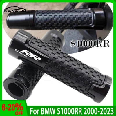 For BMW S1000RR 2000-2023 Motorcycle 7/8'' 22mm CNC Handlebar Hand Grips Foto 1 de 4
