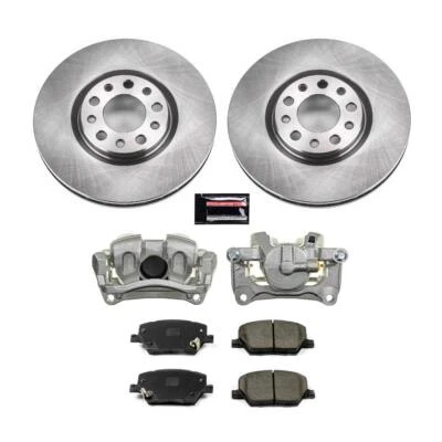 PowerStop Disc Brake Kit - Front - Fits Fiat 500X 2016-2018, Jeep Renegade 2015- — 第 1/4 张图片