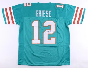 Bob Griese Signed Miami Dolphins Jersey (JSA COA) / 2×Super Bowl Champion - Picture 1 of 7