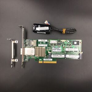HP Smart Array P222 6GB/s 512MB Cache PCIe SAS Controller 633537-001 + Battery
