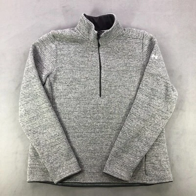 Under Armour Pullover Womens XL Gray Wintersweet 1/2 Zip 2.0 Fleece Sweater Foto 1 de 4