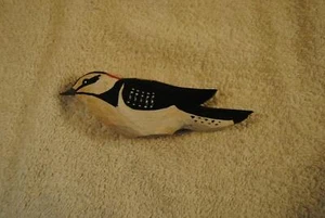 Unique George C Gress Initialed Art Carving Wood Bird 2007 - Picture 1 of 5