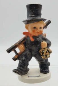 Vintage Goebel Schornsteinfeger mit Leiter Figur KF40 West Germany LESEN - Bild 1 von 7