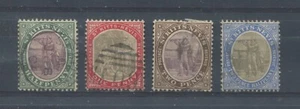 St. Kitts 1903 1/2d to 2 1/2d used - Picture 1 of 1