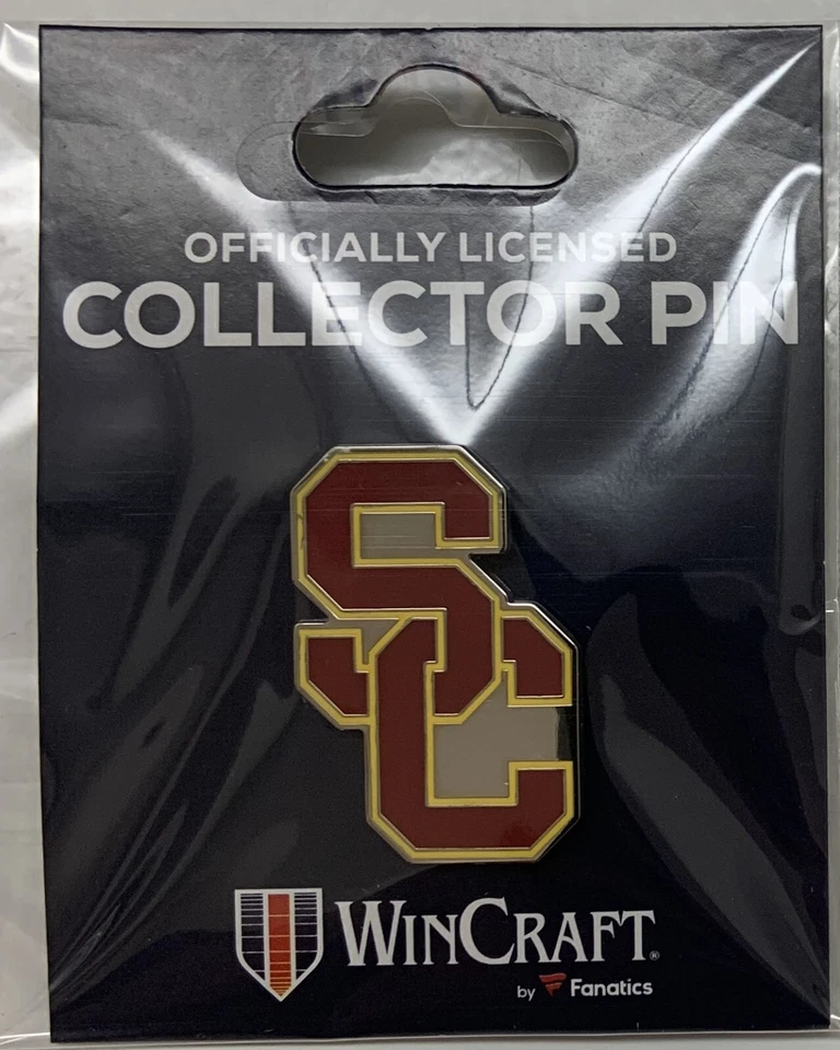 USC TROJANS SC LOGO LAPEL COLLECTOR PIN NEW WINCRAFT - Image 1 of 1