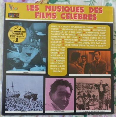 33T Gatefold "Les Musiques Des Films Célèbres"   (VG+/EX/EX) - Photo 1/4